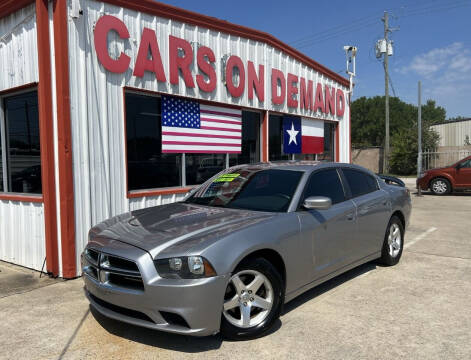 2014 Dodge Charger for sale at Cars On Demand 3 in Pasadena TX