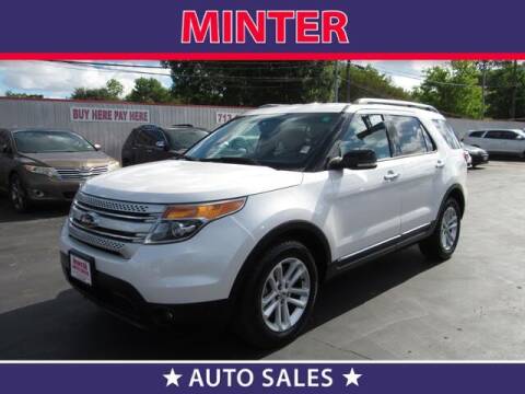 2015 Ford Explorer for sale at Minter Auto Sales in South Houston TX