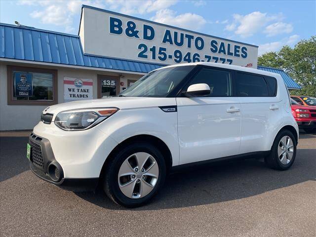 2015 Kia Soul for sale at B & D Auto Sales Inc. in Fairless Hills PA
