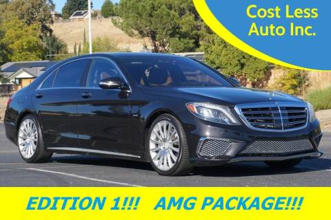 2014 Mercedes-Benz S-Class for sale at Cost Less Auto Inc. in Rocklin CA