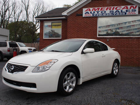 2008 Nissan Altima for sale at AMERICAN AUTO SALES LLC in Austell GA