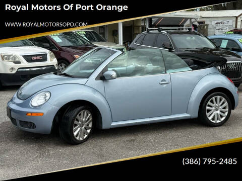 2009 Volkswagen New Beetle Convertible for sale at Royal Motors of Port Orange in Port Orange FL