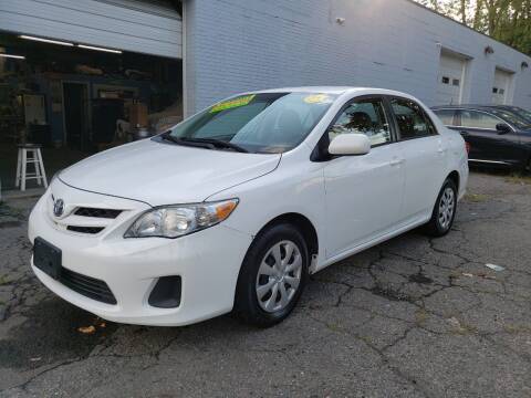 2011 Toyota Corolla for sale at Devaney Auto Sales & Service in East Providence RI