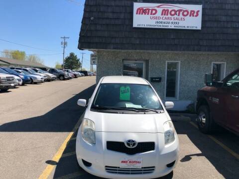 2008 Toyota Yaris for sale at MAD MOTORS in Madison WI