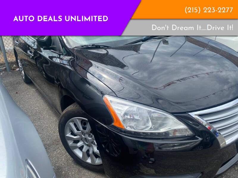 2013 Nissan Sentra for sale at AUTO DEALS UNLIMITED in Philadelphia PA