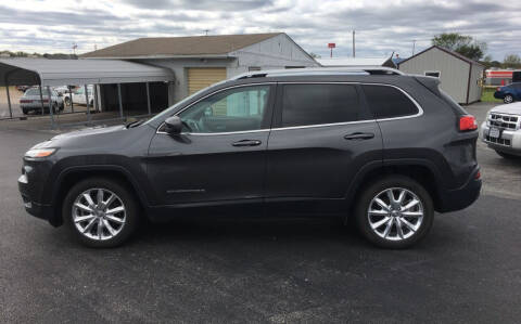 2016 Jeep Cherokee for sale at Village Motors in Sullivan MO