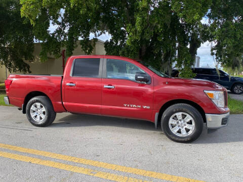 2019 Nissan Titan for sale at Car Girl 101 in Oakland Park FL
