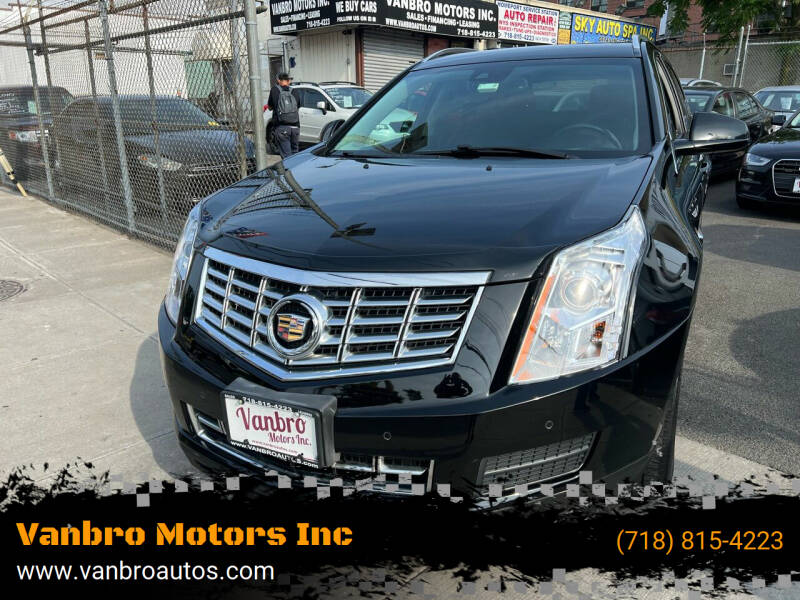 2013 Cadillac SRX for sale at Vanbro Motors Inc in Staten Island NY