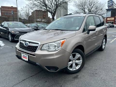 2015 Subaru Forester for sale at Sonias Auto Sales in Worcester MA