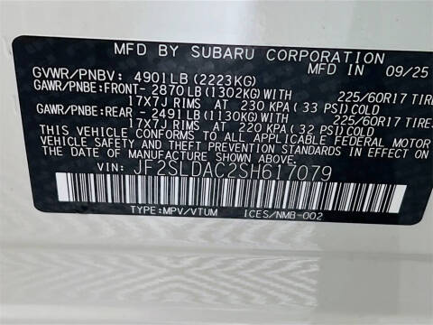 2025 Subaru Forester