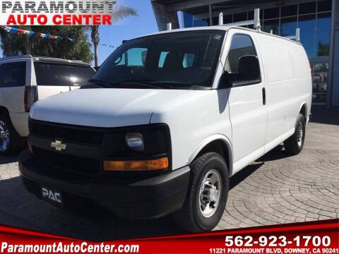 2014 Chevrolet Express Cargo for sale at PARAMOUNT AUTO CENTER in Downey CA