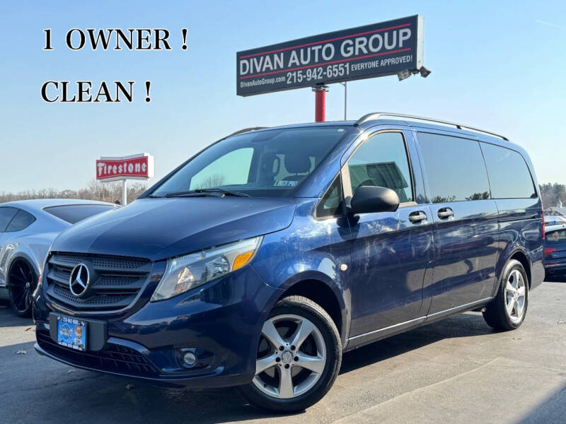 2016 Mercedes-Benz Metris for sale at Divan Auto Group in Feasterville Trevose PA