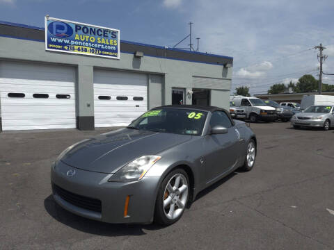 2005 Nissan 350Z for sale at Ponce's Auto Sales in Bensalem PA