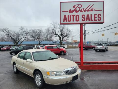 2000 Lincoln Continental for sale at Belle Auto Sales in Elkhart IN