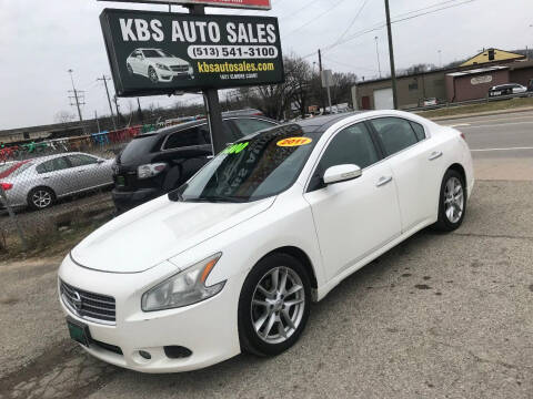 2011 Nissan Maxima for sale at KBS Auto Sales in Cincinnati OH