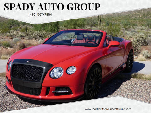 2015 Bentley Continental for sale at Spady Auto Group in Scottsdale AZ