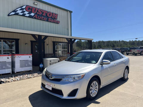 2013 Toyota Camry for sale at Custom Auto Sales - AUTOS in Longview TX