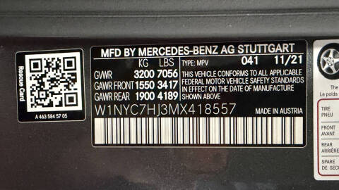 2021 Mercedes-Benz G-Class AMG G 63