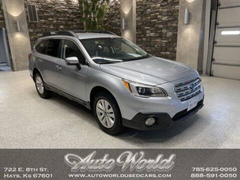 2017 Subaru Outback for sale at Auto World Used Cars in Hays KS