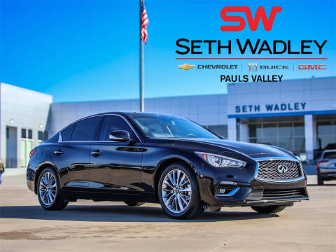 2023 Infiniti Q50 for sale at Seth Wadley Chevy Perry in Perry OK