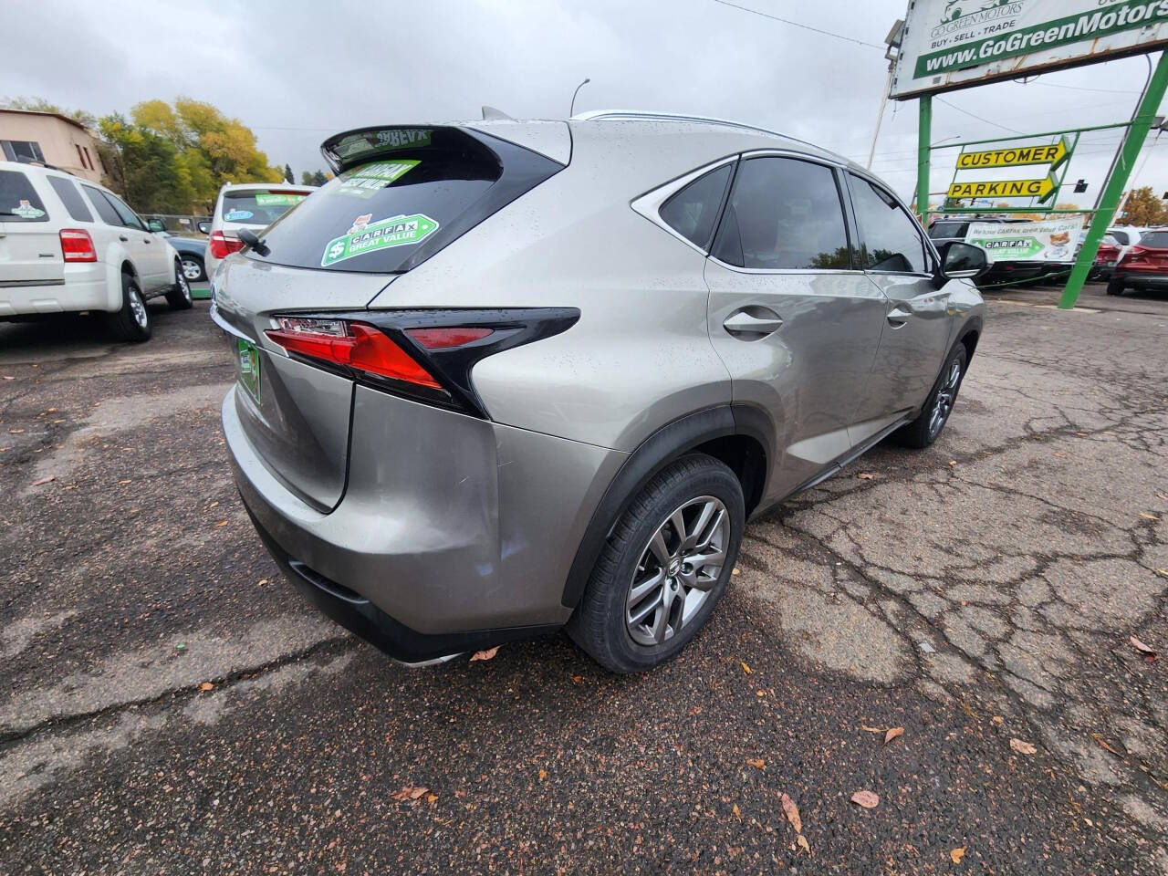 2016 Lexus NX 200t for sale at GO GREEN MOTORS in Lakewood, CO