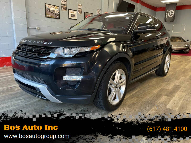 2012 Land Rover Range Rover Evoque Coupe for sale at Bos Auto Inc in Quincy MA