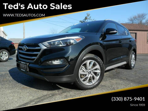 2018 Hyundai Tucson for sale at Ted's Auto Sales in Louisville OH