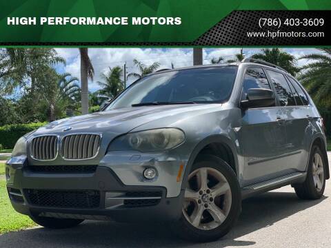 2010 BMW X5 for sale at HIGH PERFORMANCE MOTORS in Hollywood FL