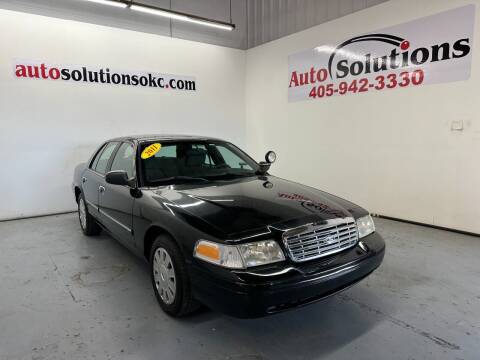 2011 Ford Crown Victoria for sale at Auto Solutions in Warr Acres OK