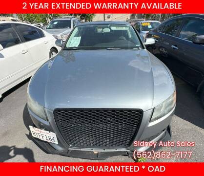 2011 Audi A5 for sale at Sidney Auto Sales in Downey CA