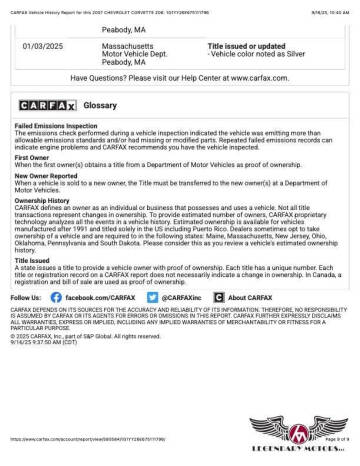 2007 Chevrolet Corvette