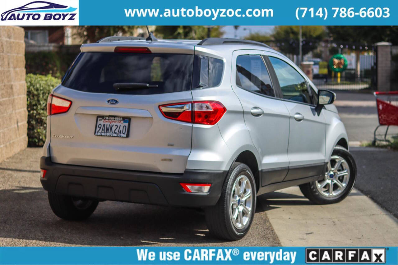 2018 Ford EcoSport for sale at Auto Boyz in Garden Grove, CA