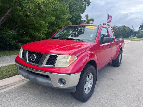 2005 Nissan Frontier for sale at L G AUTO SALES in Boynton Beach FL