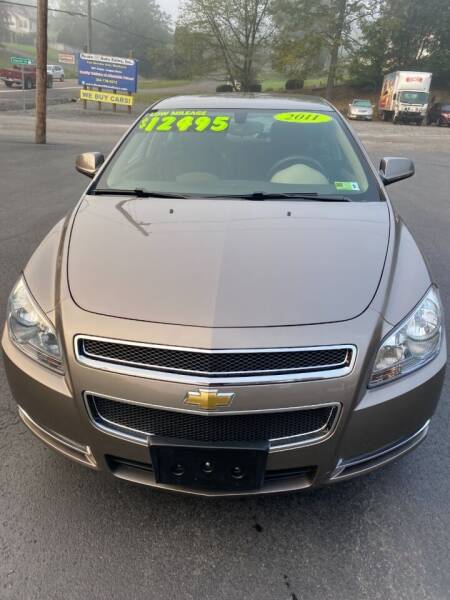 2011 Chevrolet Malibu for sale at Route 28 Auto Sales in Ridgeley WV