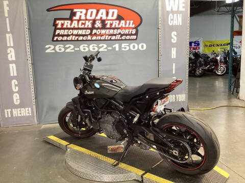 2022 Indian FTR S White Smoke