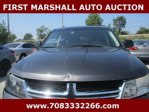2018 Dodge Journey for sale at First Marshall Auto Auction in Harvey IL