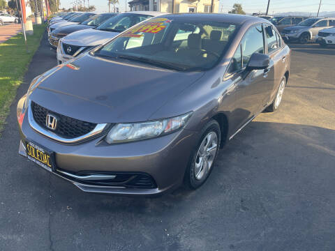 2013 Honda Civic for sale at Soledad Auto Sales in Soledad CA
