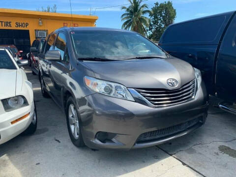 2011 Toyota Sienna for sale at America Auto Wholesale Inc in Miami FL