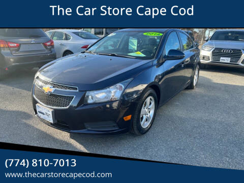 2014 Chevrolet Cruze for sale at The Car Store Cape Cod in Hyannis MA