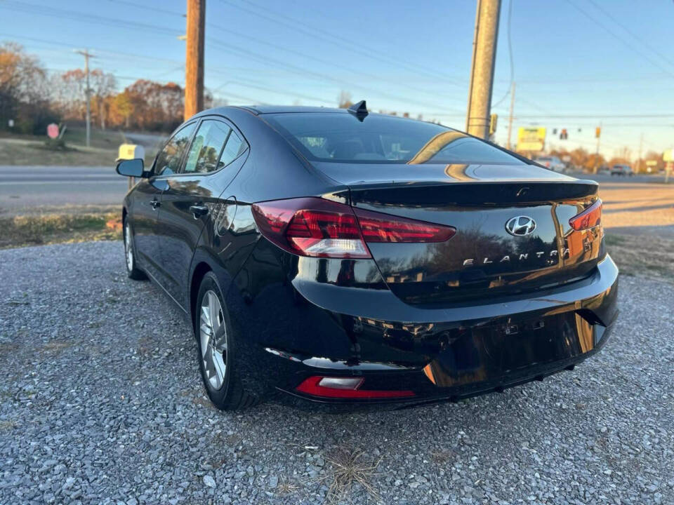 2020 Hyundai ELANTRA for sale at Wright Choice Auto Sales LLC in Athens, TN