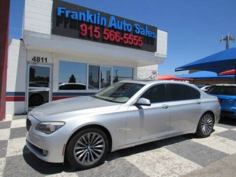 2011 BMW 7 Series for sale at Franklin Auto Sales in El Paso TX