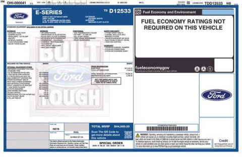 2026 Ford E-Series