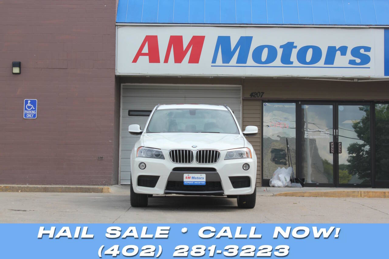 2013 BMW X3 for sale at AM Motors in Bellevue, NE