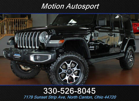2019 Jeep Wrangler Unlimited for sale at Motion Auto Sport in North Canton OH