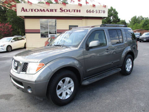 2006 Nissan Pathfinder for sale at Automart South in Alabaster AL