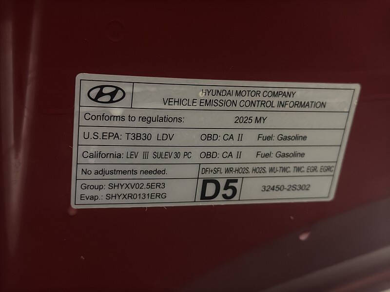2025 Hyundai Sonata