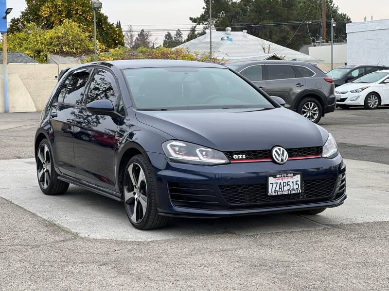 2017 Volkswagen Golf GTI for sale at H & K Auto Sales & Leasing in San Jose CA