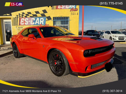 2019 Dodge Challenger for sale at Escar Auto in El Paso TX
