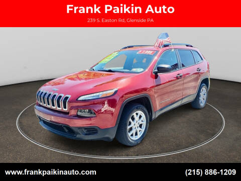 2016 Jeep Cherokee Sport