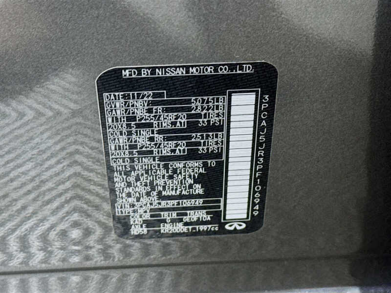 2023 Infiniti QX55 Luxe